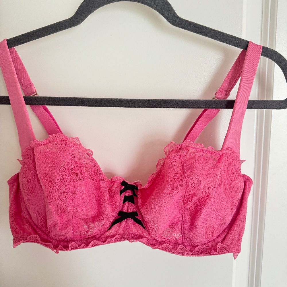 Cacique Pink Unlined Balconette 38DD